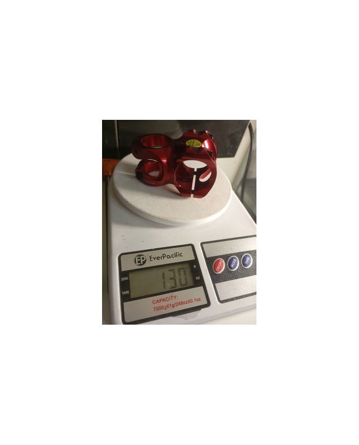 Stem MTB Diametro 35mm Lunghezza 40mm Rosso Raceface Turbine R 0 Inclinazione