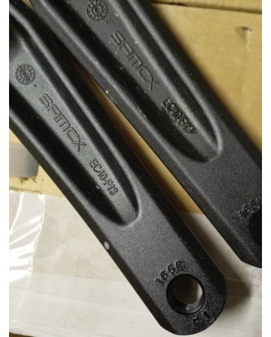 Coppia di pedivelle per e-bike samox 165mm per brose isis