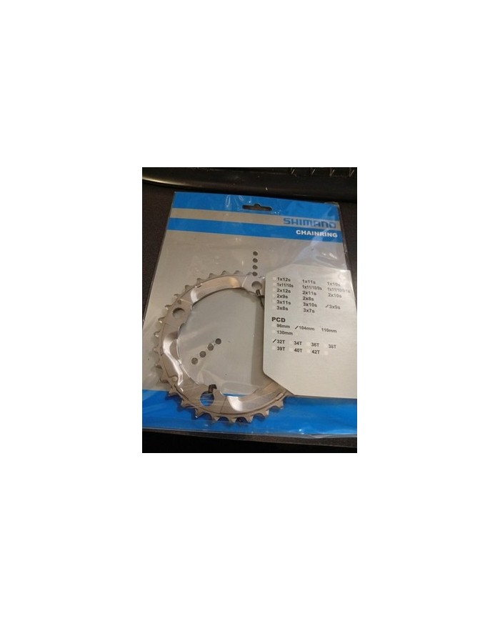 Shimano Deore FC-M532 Bicicletta Manovella MTB Ricambio Medio Corona 104 32T