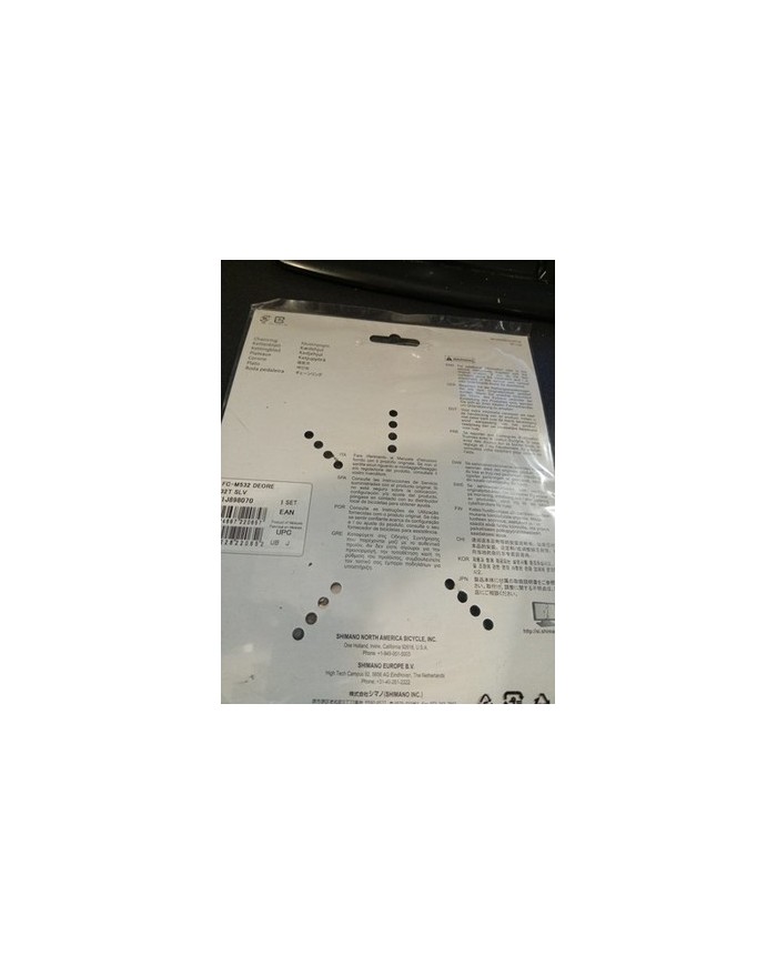 Shimano Deore FC-M532 Bicicletta Manovella MTB Ricambio Medio Corona 104 32T