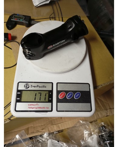 Stem MTB o corsa easton diam 31.8 lungh 90mm nuovo in alluminio inclinazione 6 g