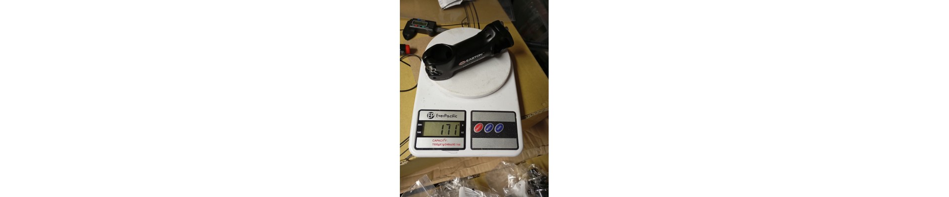 Stem MTB o corsa easton diam 31.8 lungh 90mm nuovo in alluminio inclinazione 6 g