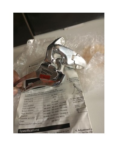 Deragliatore Anteriore 2 Vel Bici Corsa Shimano Fd-r440