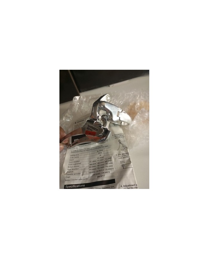 Deragliatore Anteriore 2 Vel Bici Corsa Shimano Fd-r440