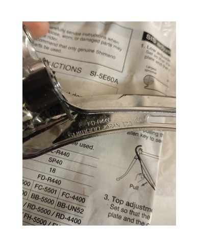 Deragliatore Anteriore 2 Vel Bici Corsa Shimano Fd-r440