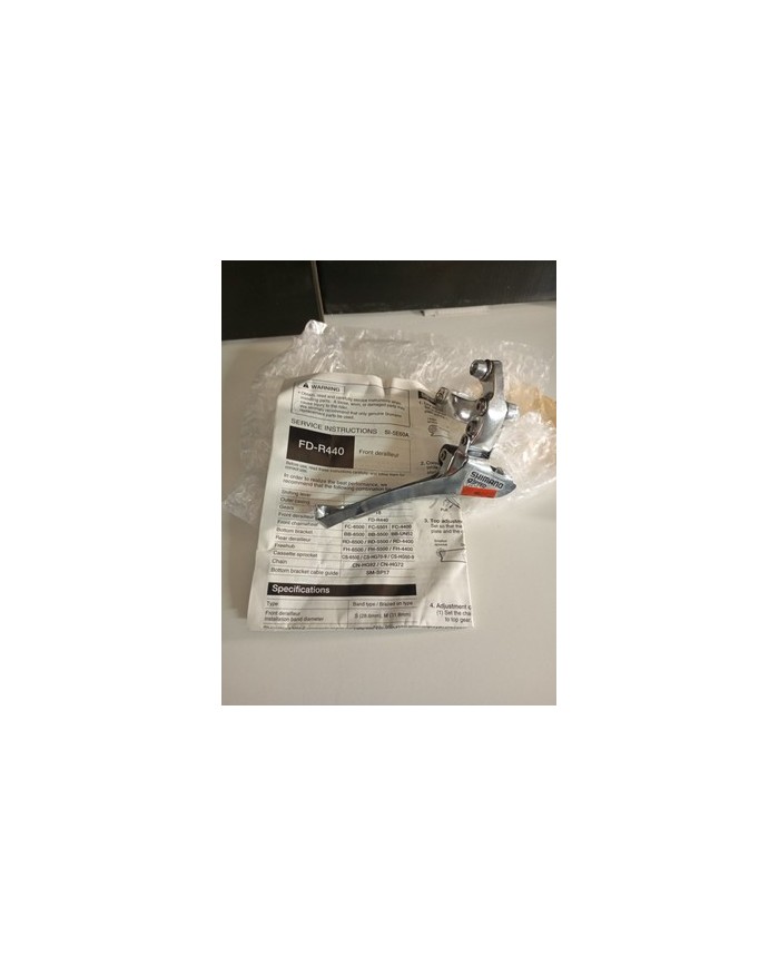 Deragliatore Anteriore 2 Vel Bici Corsa Shimano Fd-r440