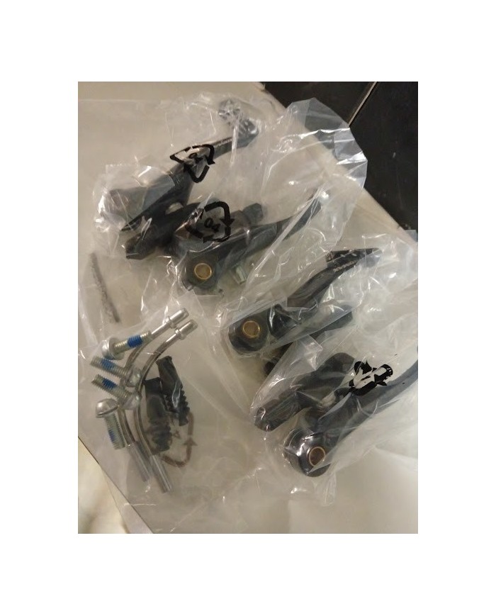 coppia di pinze freno vbrake mtb e citybike anteriore e posteriore promax