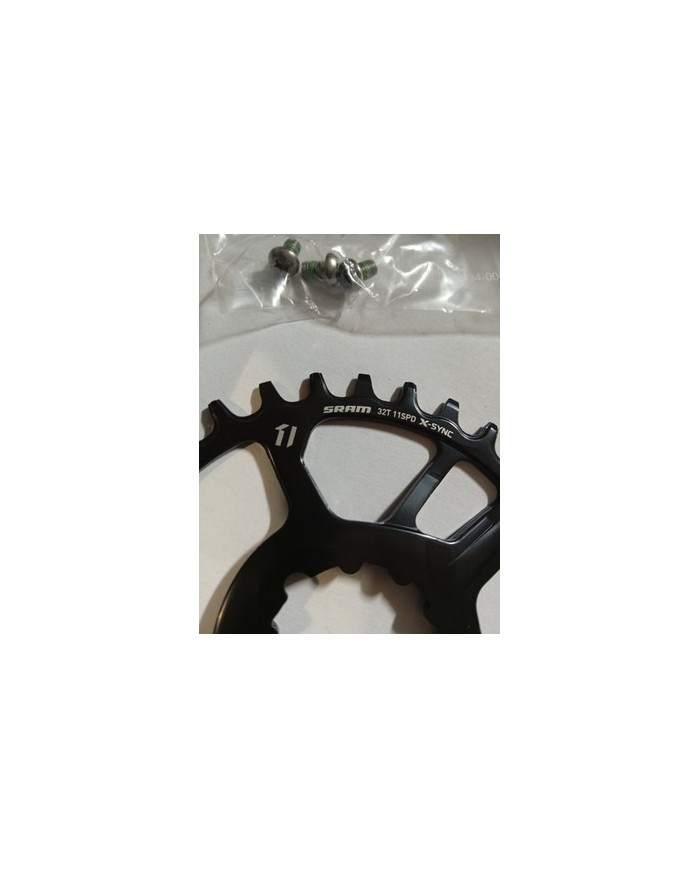 Corona MTB SRAM nuova a 3 viti 32t 11vel per ruota post 148mm boost offset 3mm
