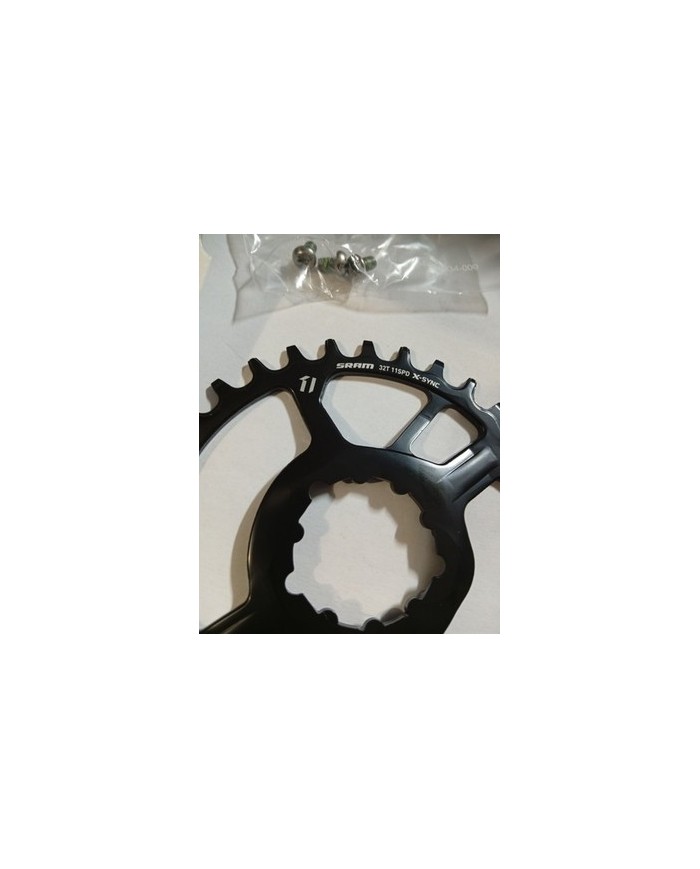 Corona MTB SRAM nuova a 3 viti 32t 11vel per ruota post 148mm boost offset 3mm