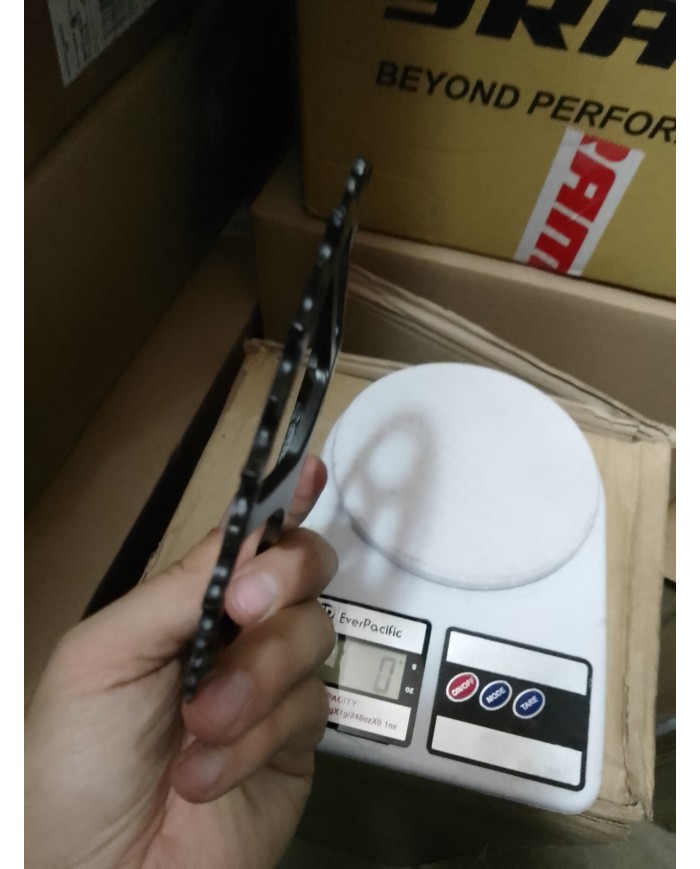 Corona MTB 34t a 3 fori SRAM offset 6mm per ruote standard non boost nuova