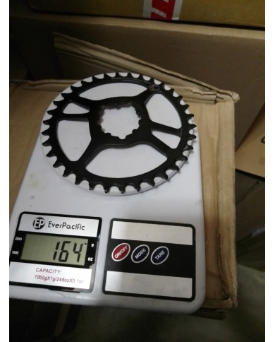 Corona MTB 34t a 3 fori SRAM offset 6mm per ruote standard non boost nuova