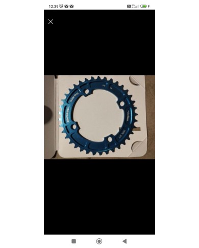 corona per mtb 37 denti girobulloni 104mm nuova marca e thirteen , non anticadut