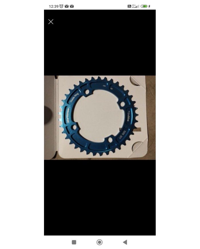 corona per mtb 37 denti girobulloni 104mm nuova marca e thirteen , non anticadut