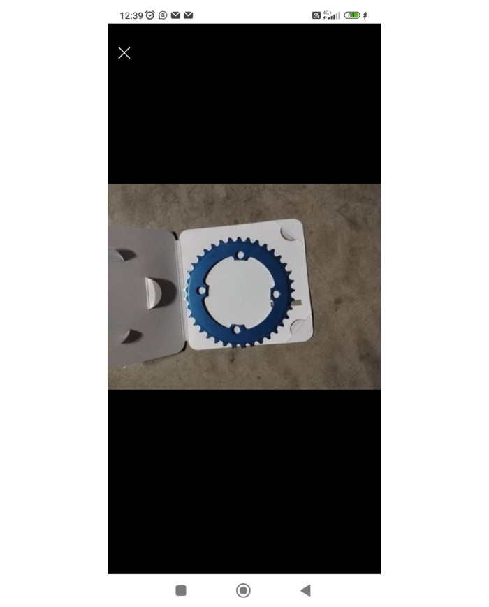 corona per mtb 37 denti girobulloni 104mm nuova marca e thirteen , non anticadut