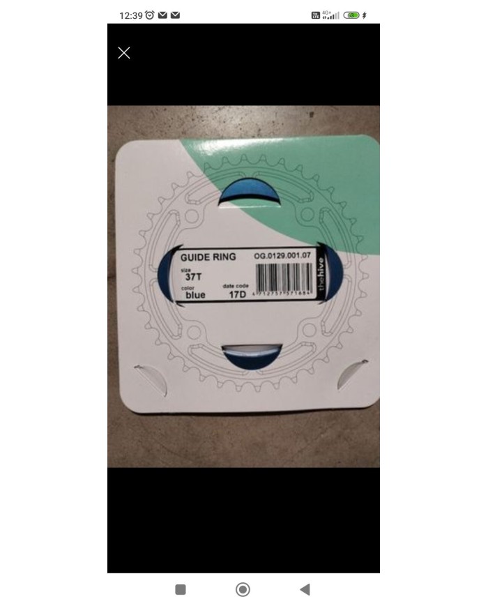 corona per mtb 37 denti girobulloni 104mm nuova marca e thirteen , non anticadut