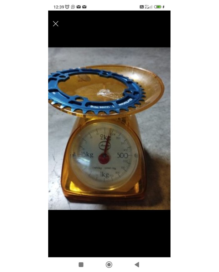 corona per mtb 37 denti girobulloni 104mm nuova marca e thirteen , non anticadut