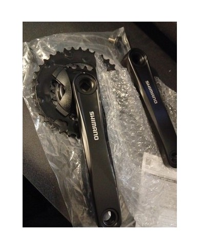 Guarnitura MTB 2x9vel Perno Quadro Shimano Fc-mt101 Pedivelle 170mm Corone 36-22