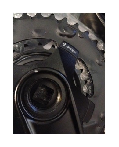 Guarnitura MTB 2x9vel Perno Quadro Shimano Fc-mt101 Pedivelle 170mm Corone 36-22