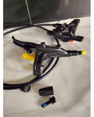 freno anteriore sinistro shimano leva bl-mt401 pinza br-mt410 in kit