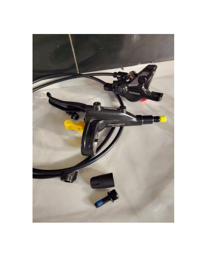 freno anteriore sinistro shimano leva bl-mt401 pinza br-mt410 in kit