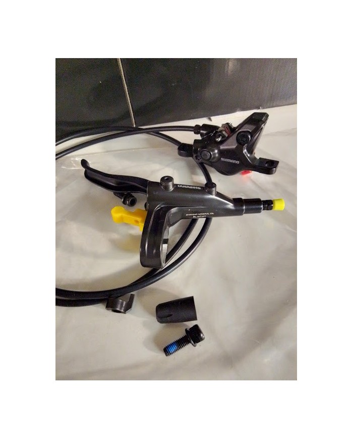 freno anteriore sinistro shimano leva bl-mt401 pinza br-mt410 in kit