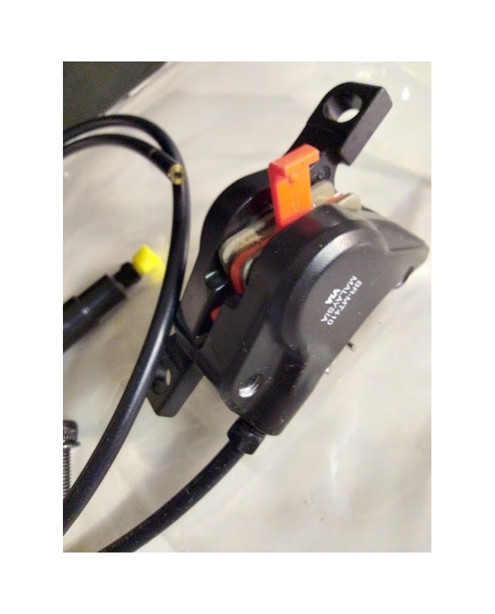 freno anteriore sinistro shimano leva bl-mt401 pinza br-mt410 in kit