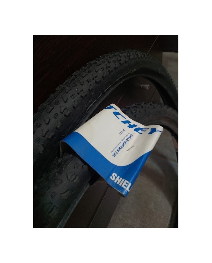 coppia copertoni mtb 29 x 2,10 rigidi per camera d aria no tubeless nuovi