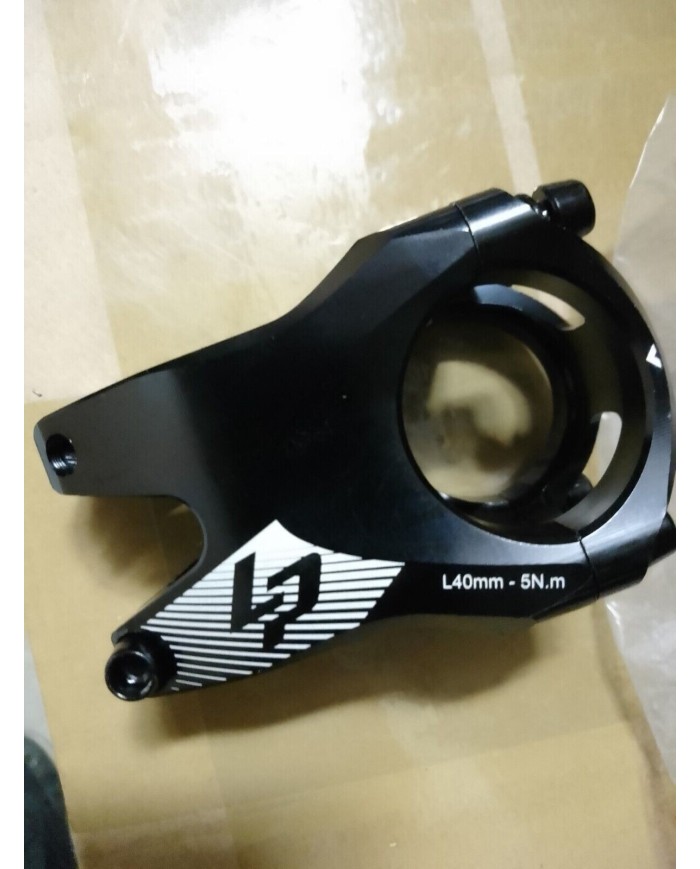 stem attacco manubrio mtb lungo 40mm diam 31.8 in alluminio nuovo marca leadtec