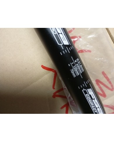 Piega Manubrio In Alluminio Per Bici Da Corsa Fsa Vero Compact 44cm Centro...