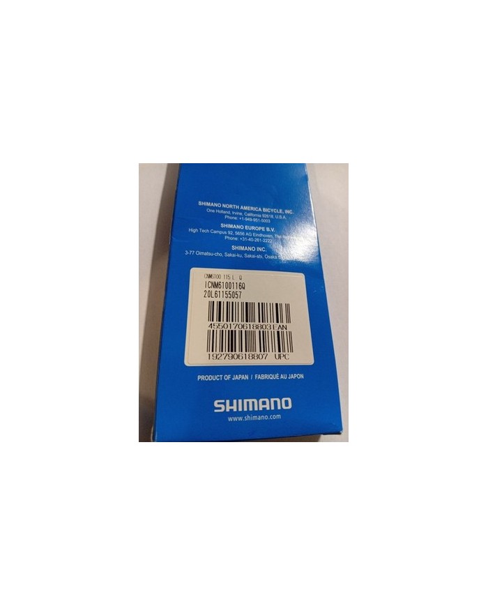 Catena Shimano 12v Nuova E Originale Cn-m6100 116L + Quick Link