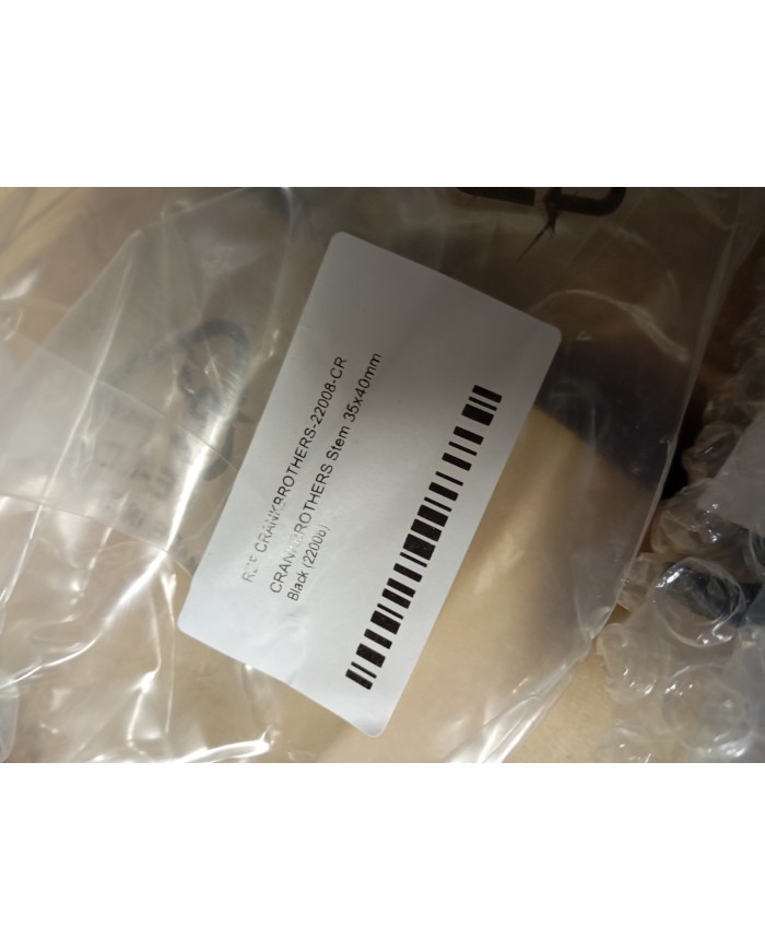 Stem attacco manubrio MTB diam 35mm lunghezza 40mm marca crankbrothers in...