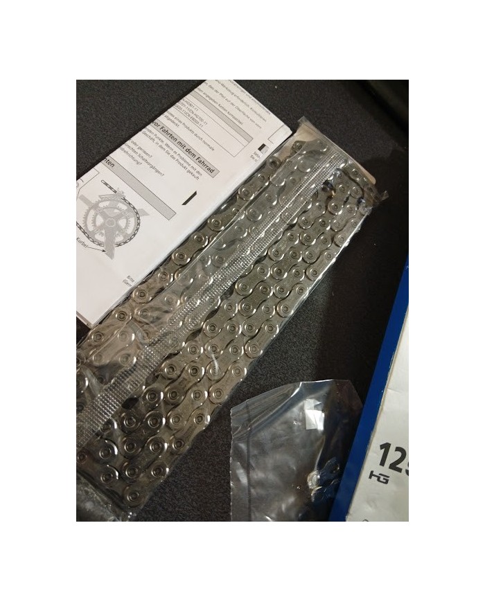 Catena nuova ed originale shimano 12v 126L cn-m6100 con quick link