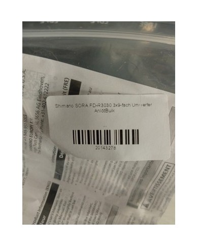 deragliatore tripla 3x9v sora fd-r3030 a saldare down swing SHIMANO deragliatori
