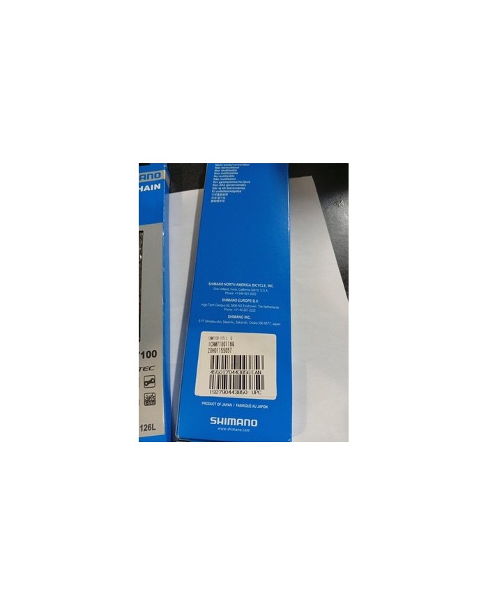 Shimano catena bici  SLX CN-M7100 Quick Link Catena 12v 116L