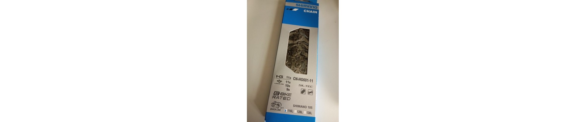 Shimano Bicicletta Catena CN-HG601-11 116 Arti Quick Link 11-Fach