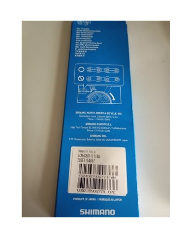 Shimano Bicicletta Catena CN-HG601-11 116 Arti Quick Link 11-Fach