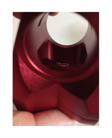 Stem MTB Sixpacm Kamikaze Diametro 31,8 Lunghezza 35mm Rosso