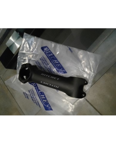 Stem attacco manubrio nuovo MTB o corsa in alluminio ritchey wcs c220 diam 31,8