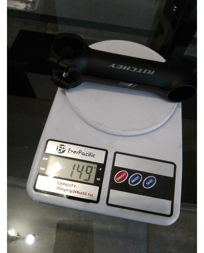 Stem attacco manubrio nuovo MTB o corsa in alluminio ritchey wcs c220 diam 31,8