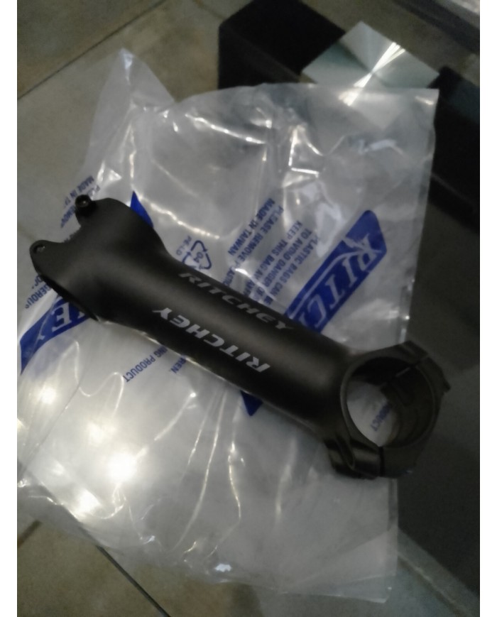 Stem attacco manubrio nuovo MTB o corsa in alluminio ritchey wcs c220 diam 31,8