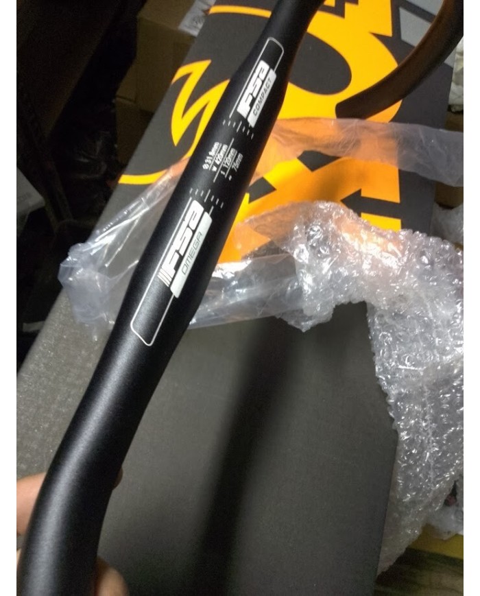 piega manubrio corsa FSA in alluminio diam 31,8 standard lungh 42 tot , 40 centr