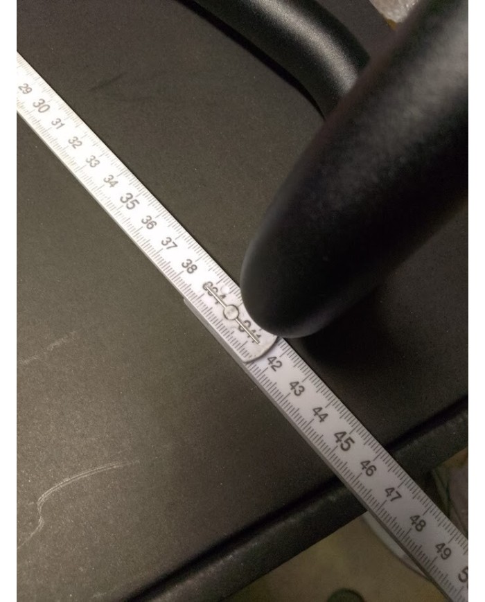 piega manubrio corsa FSA in alluminio diam 31,8 standard lungh 42 tot , 40 centr