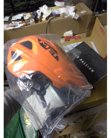 MET Echo MTB Cycling Helmet Arancio Small/Medium 52-57cm