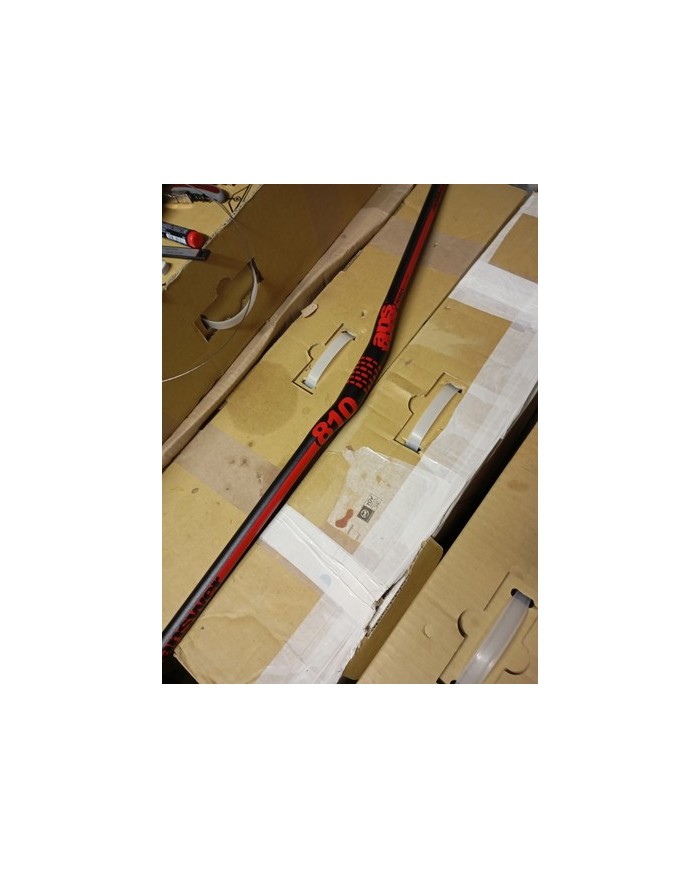 Manubrio MTB Diam 31.8 Lungh 81cm Alluminio Leggermente Rialzato Mezzo Pollice (