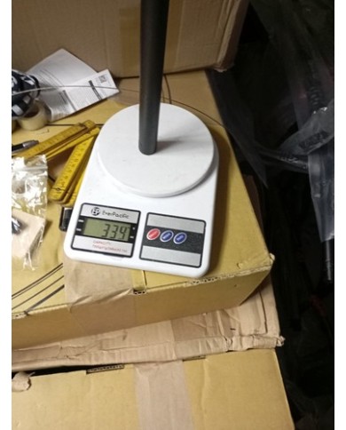 Manubrio MTB Diam 31.8 Lungh 81cm Alluminio Leggermente Rialzato Mezzo Pollice (