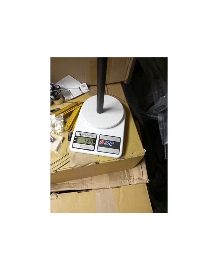 Manubrio MTB Diam 31.8 Lungh 81cm Alluminio Leggermente Rialzato Mezzo Pollice (