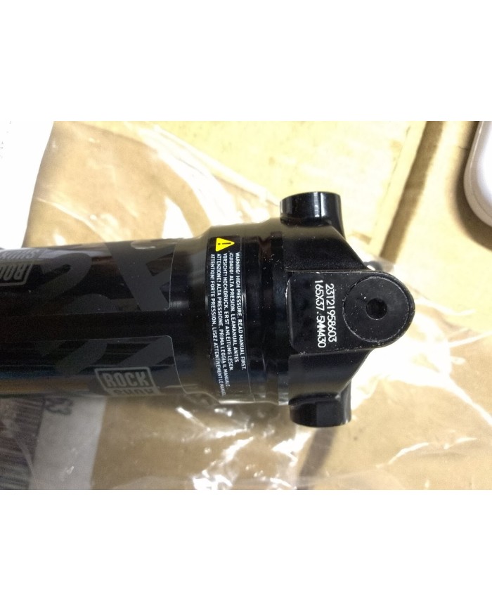 ammortizzatore mtb nuovo attacco trunnion misura 165x37,5 rockshox sidlux select