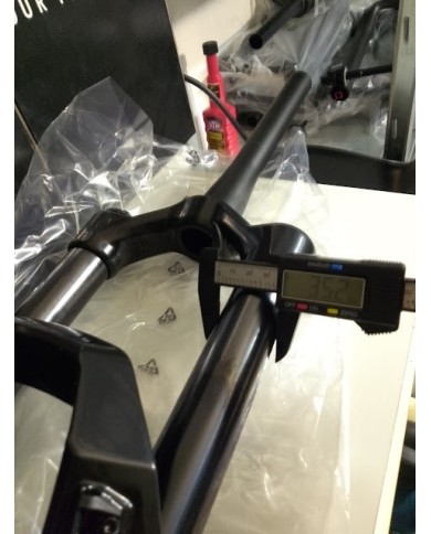 forcella mtb nuova 29 boost 15x110 150mm rockshox psylo silver rc steli 35mm off