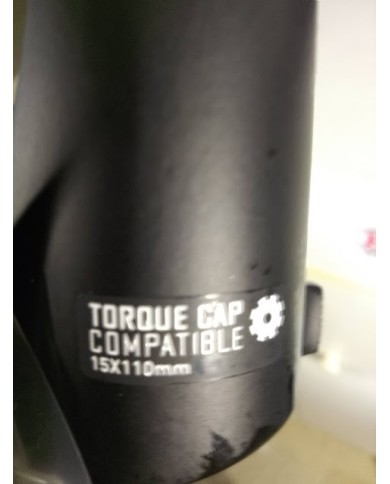 forcella mtb rockshox reba 100mm 29 15x110 remote nuova , manettino escluso