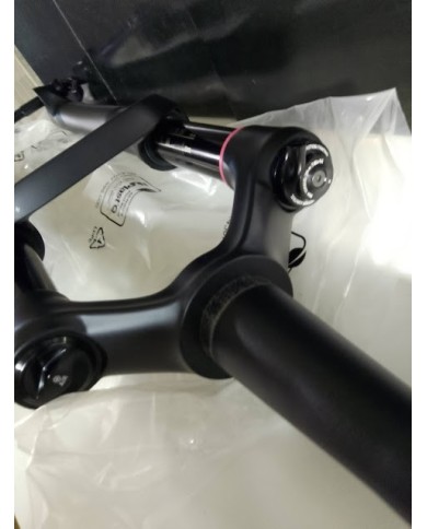 forcella mtb rockshox reba 100mm 29 15x110 remote nuova , manettino escluso